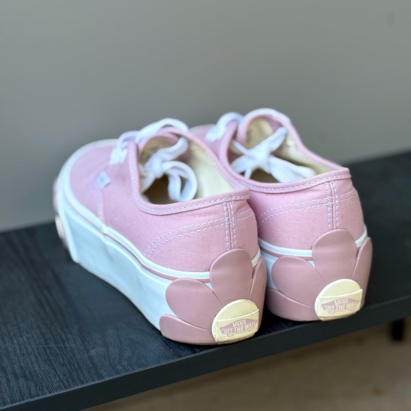 Platform Flower Print Vans - Picture 3 of 4